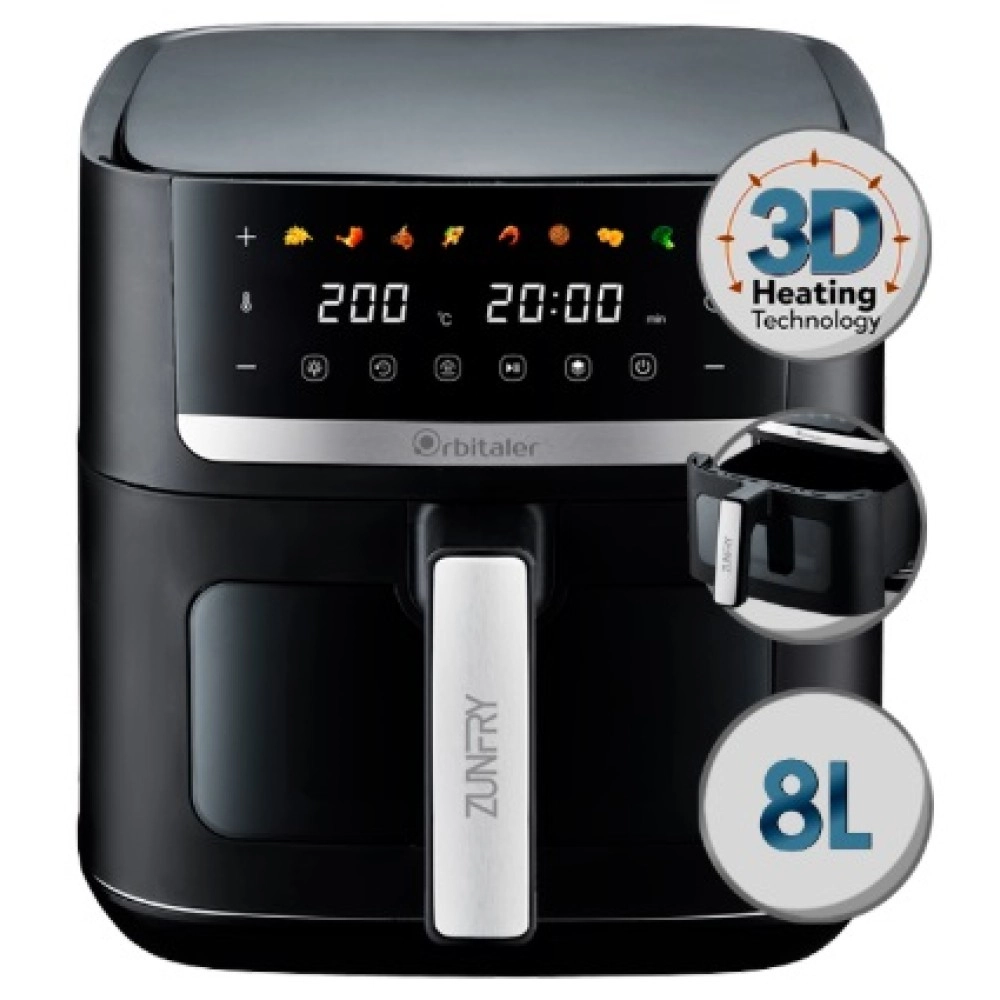 Freidora Aire Orbitaler Zunfry 8000-GrandGourmet 