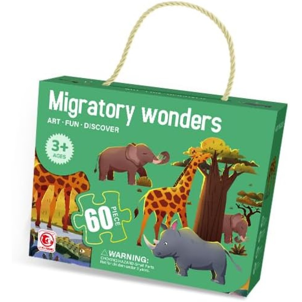 Puzzle Migratory Wonders 60 piezas Ref-88610 