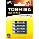 Pilas Toshiba AAA LR3 (pack 4 unidades)
