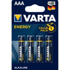 Pilas Varta Energy AAA LR3 (pack 4 unidades)