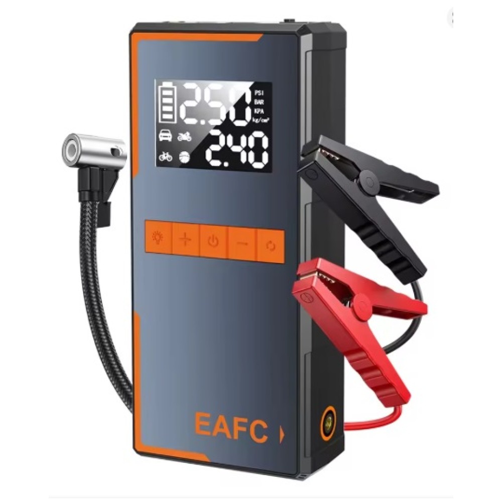 Arrancador Baterias EAFC2 + Compressor aire  1200A 12V 20.000mah