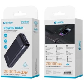 Power Bank UNICO PB1981 20.000mah