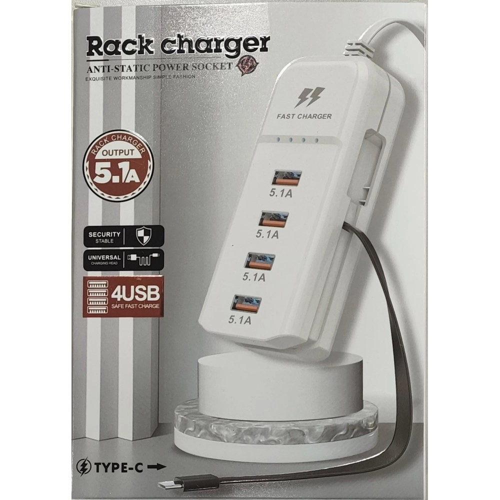 Estacion de carga BP633-3 4usb 5.1A Estacion de carga BP633-3 4usb 5.1A