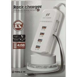 Estacion de carga BP633-3 4usb 5.1A 