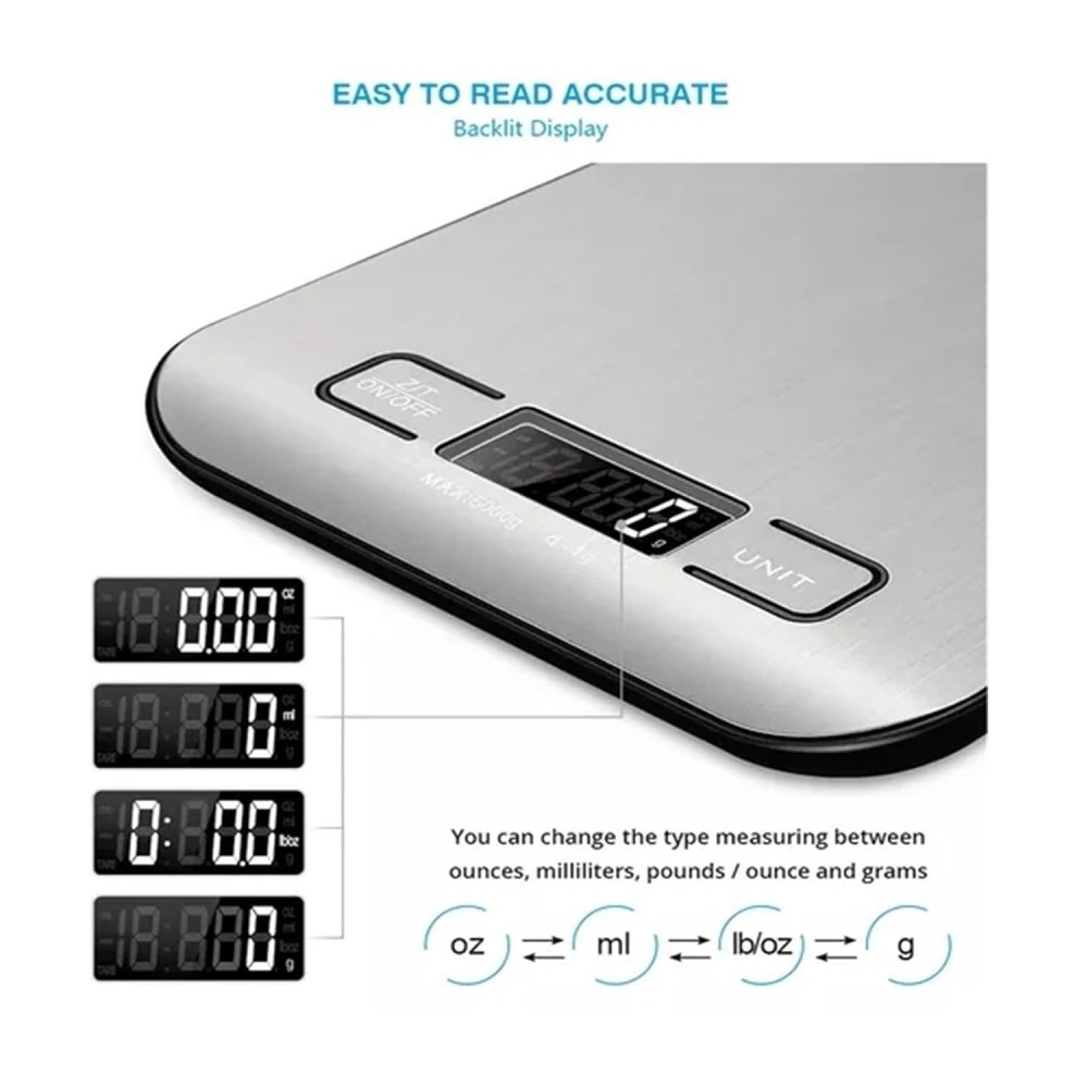 Báscula cocina Electronic Scale