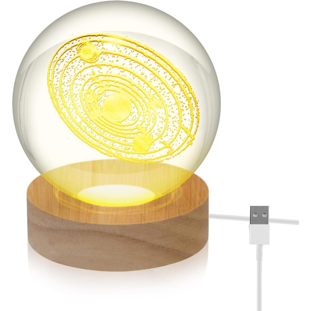 Bola de cristal 3D 8cm DEECOZY 