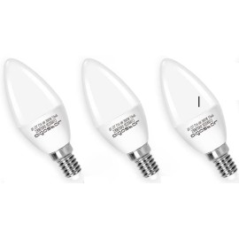 Bombilla AIGOSTAR LED E14 C37 6W FRIA