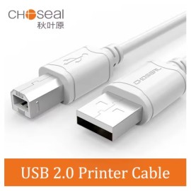Cable USB impresora CH-SEAL QS5037A 2metros 2.0 