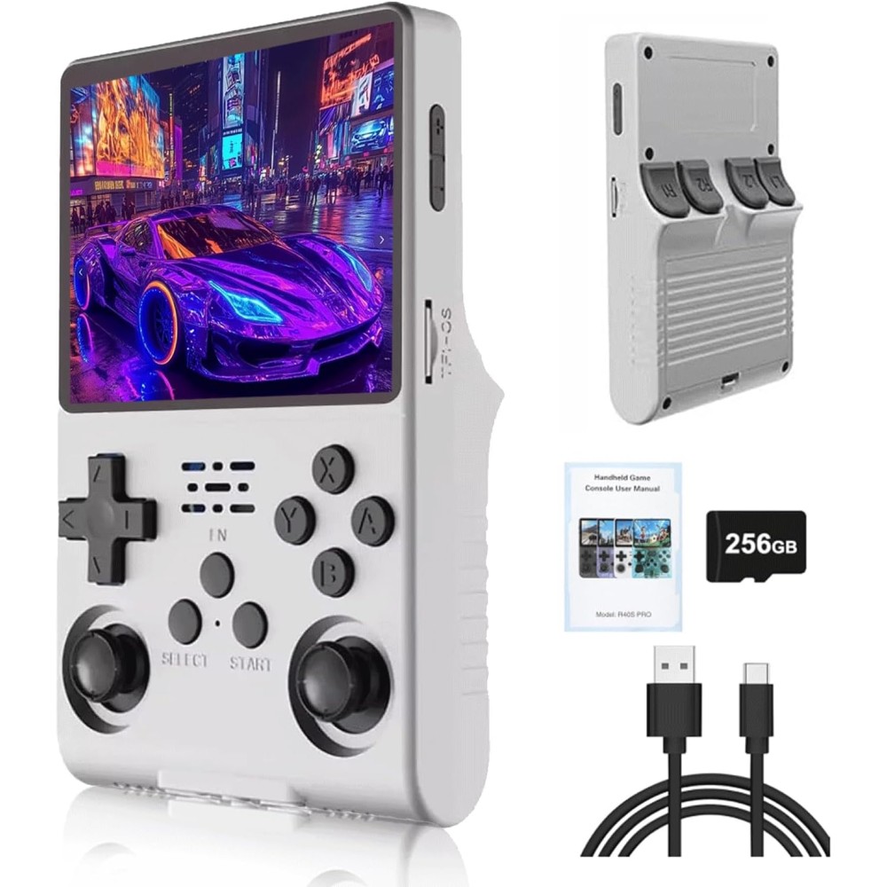 Videoconsola Retro Portatil R40S-Pro 256GB 30.000 Juegos Videoconsola Retro Portatil R40S-Pro 256GB 30.000 Juegos