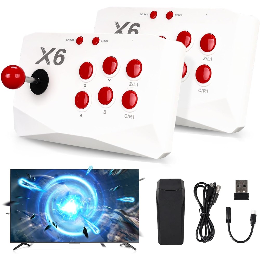 Videoconsola X6 2 Mandos 64Gb 20.000 Juegos  Videoconsola X6 2 Mandos 64Gb 20.000 Juegos