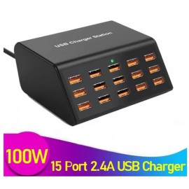 Estacion de carga HW15 15 Puertos 100w 