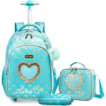 Mochila Escolar + Carro con ruedas Egchescebo B096LCPXMT 