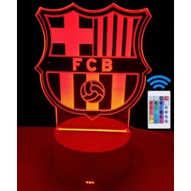 Lampara 3D + mando Famvacor-Barcelona 