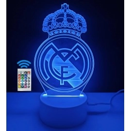 Lampara 3D + mando Famvacor-Madrid