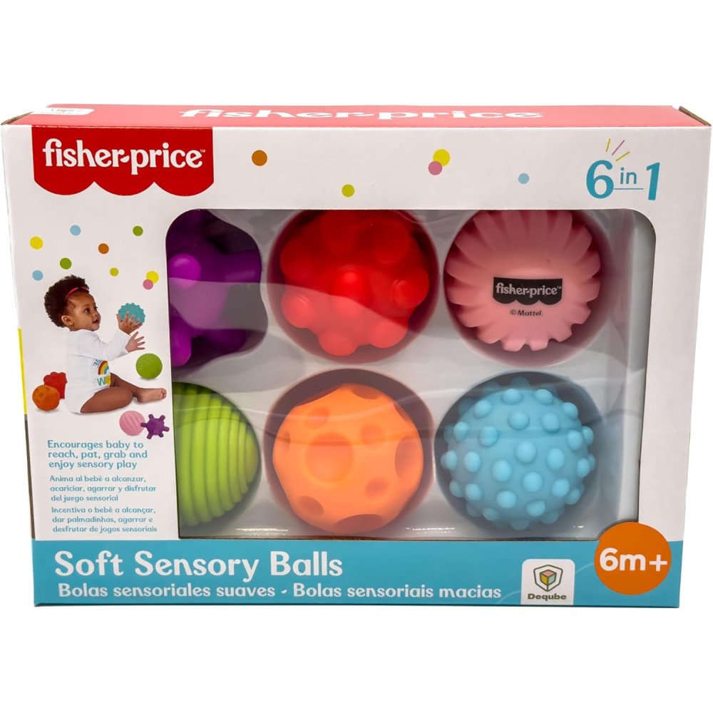 Fisher Price Soft Sensory Balls Ref-F0910 