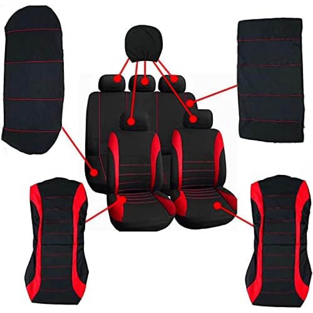 Fundas coche 5 piezas GENMAIBIGAO Fundas coche 5 piezas GENMAIBIGAO