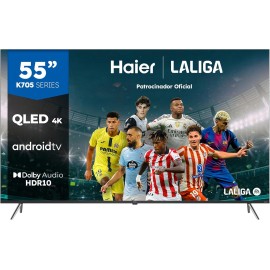 Smart TV Haier QLED 4K UHD H55K705UG 55"  Grado A