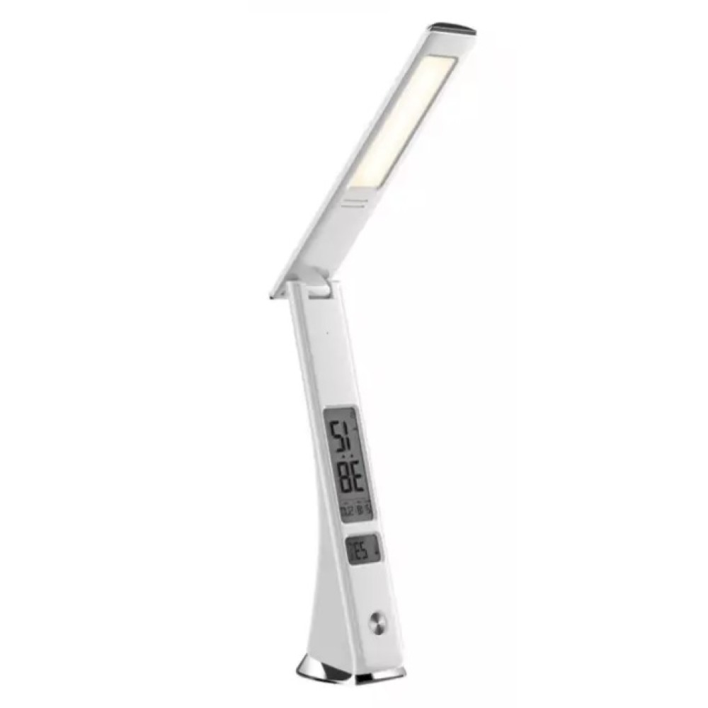 Lampara Escritorio Reloj+Termometro Modelo NF014 