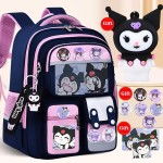 Mochila KUROMI Mod423220cm con reloj 