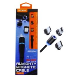 Cable Magnético Moxom MX-CB37 3en1