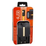 Cargador Rapido Moxom mx-hc07 4usb 4,4A 