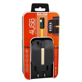 Cargador Rapido Moxom mx-hc07 4usb 4,4A 