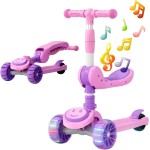 Patinete Scooter Infantil Musical