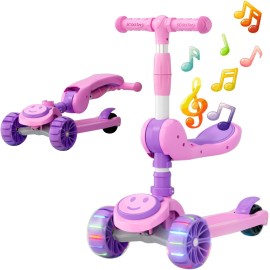 Patinete Scooter Infantil Musical