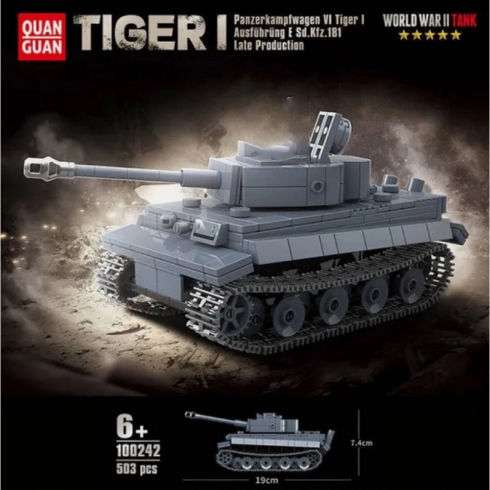 Maqueta puzzle Tiger-I Mod-100242 