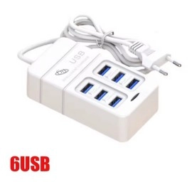 Estacion de carga BP633-2 6usb 65w