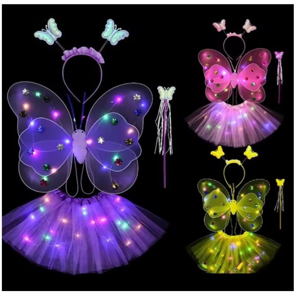Disfraz Mariposa con Leds Zhejiang 