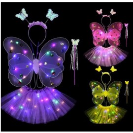 Disfraz Mariposa con Leds Zhejiang 