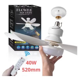 Ventilador techo LED FLOWER-FAN 