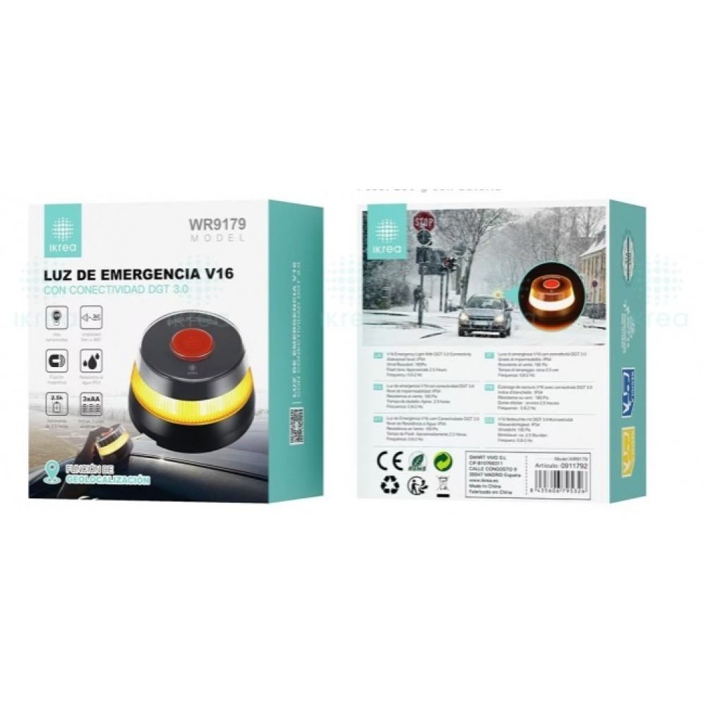 Luz de emergencia V16 IKREA WR9179 