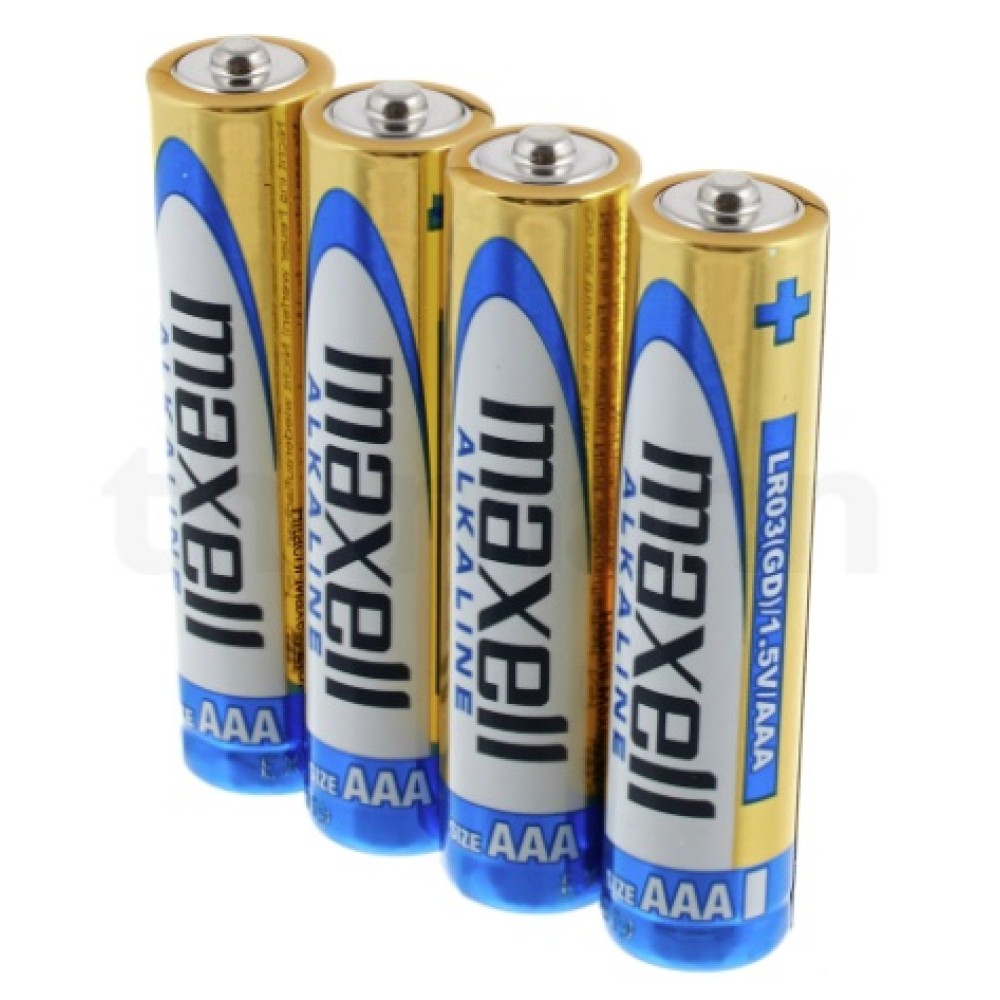 Pilas Maxell AAA LR3 (pack 4 unidades) Pilas Maxell AAA LR3 (pack 4 unidades)