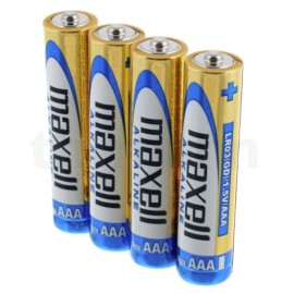 Pilas Maxell AAA LR3 (pack 4 unidades)