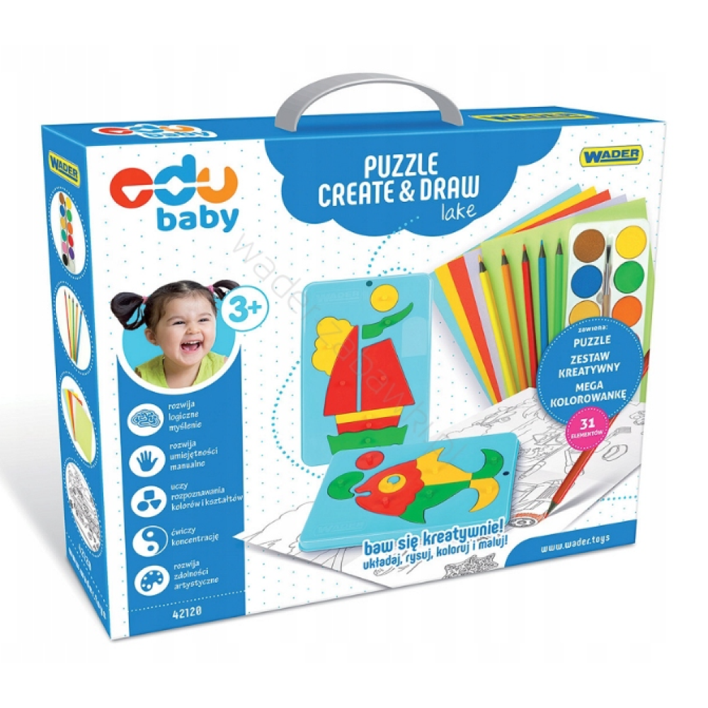 Wader Create and Draw Lake Ref-42120s 