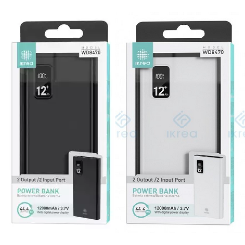 Power Bank WD8470 12.000mah