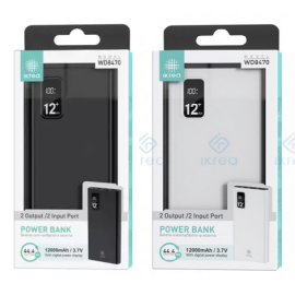 Power Bank WD8470 12.000mah