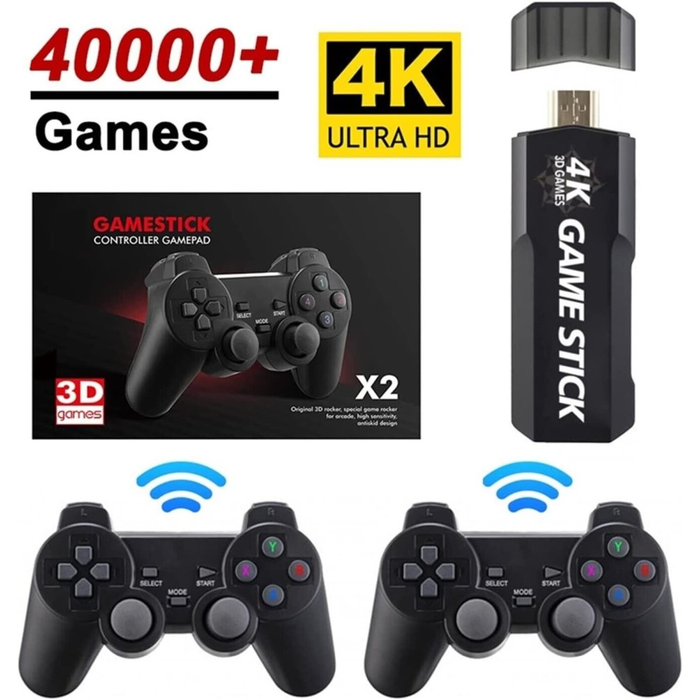 Videoconsola GD10 X2 game stick 128GB 10.000 juegos 