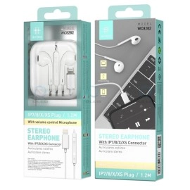 Auriculares WC8282 Stereo Cable Iphone