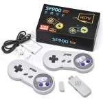 Videoconsola SF900 2.4G WIRELESS 4 gigas 1700 juegos